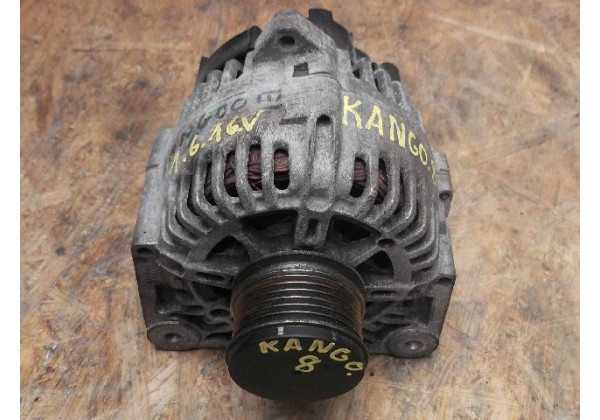 Генератор Renault Kangoo II, III, Megane II, Scenic II ( 06-08 ) 1.5 dci, 1.6, 1.6 16V, 110A, 8200410681, 8200667614, 8200772726